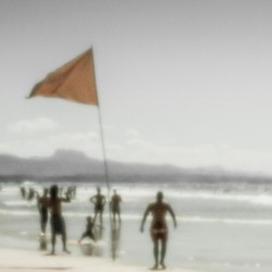 Côte des Basques Beach 4 " Left Flag"